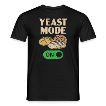 Brot Backen Lover Baker Backen Gebäck Bäckerei - Männer T-Shirt - Schwarz - Vorne - AI Model Male 178 light (178cm)