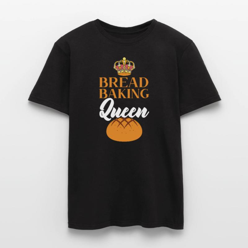 Bread Making Queen Baking Baker Bake Bakery Bread Men's T-shirt