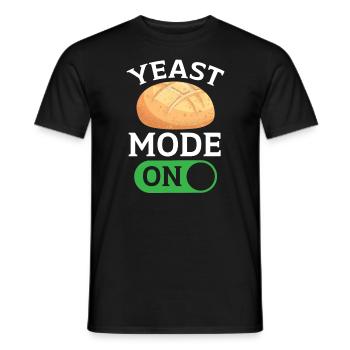 Brot Backen Lover Baker Backen Gebäck Bäckerei - Männer T-Shirt - Schwarz - Vorne - AI Model Male 178 light (178cm)