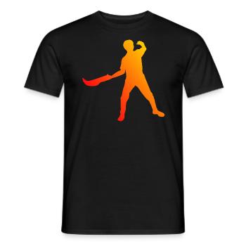 Pelote Basque Jai Alai Pelote Hommes Pelote vasca - T-shirt homme - noir - Devant - AI Model Male 178 light (178cm)