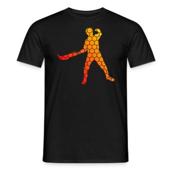 Pelota vasca Basque Pelota Damen Herren Pelota - Männer T-Shirt - Schwarz - Vorne - AI Model Male 178 light (178cm)