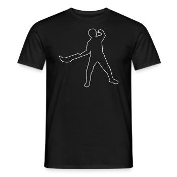 Pelota vasca Basque Pelota Jai Alai Pelota - Männer T-Shirt - Schwarz - Vorne - AI Model Male 178 light (178cm)