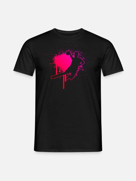 Handball Joueuses de handball Handball Joueuses De handball Jeux de handball - T-shirt homme - noir