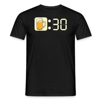 Beeraholic Beer Festival Buveur de bière - T-shirt homme - noir - Devant - AI Model Male 178 light (178cm)