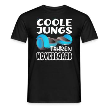Hoverboarding Coole Jungs fahren Hoverboard - Männer T-Shirt - Schwarz - Vorne - AI Model Male 178 light (178cm)
