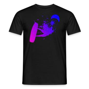 Kitesurf Homme Kitesurf Femmes Kitesurf Kitesurf - T-shirt homme - noir - Devant - AI Model Male 178 light (178cm)