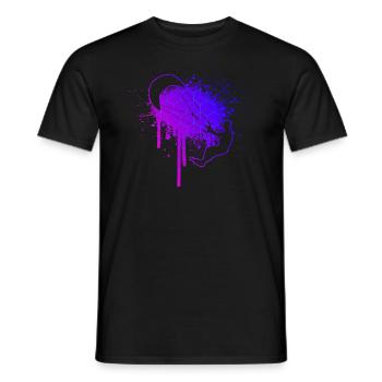 Kitesurfing Kitesurfing Women Kite Kite Kitesurfer Kitesurfer - Men's T-Shirt - black - Front - AI Model Male 178 light (178cm)