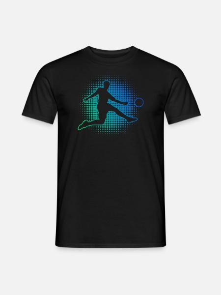 Footballers Football Playing Football Women's Football - Men's T-Shirt - black