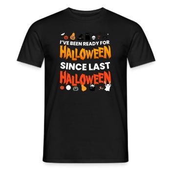 Ive était prêt pour Halloween - T-shirt homme - noir - Devant - AI Model Male 178 light (178cm)