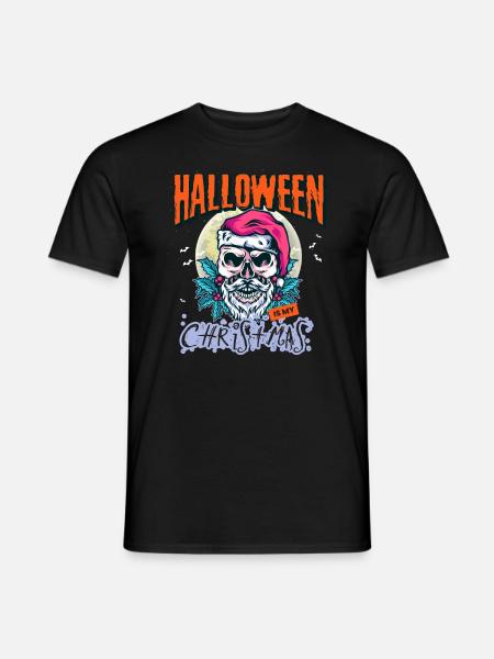 Halloween est mon Noël - T-shirt homme - noir