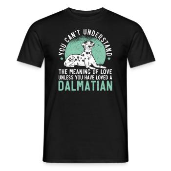 Spot Squad Paw Love Puppy Éleveur Dalmatien Chien - T-shirt homme - noir - Devant - AI Model Male 178 light (178cm)