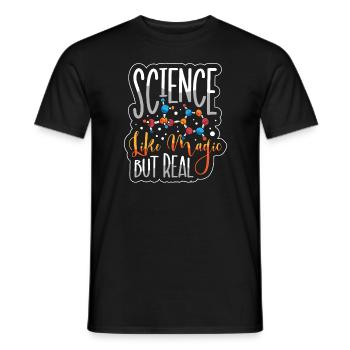 Chimie Science Physique Recherche - T-shirt homme - noir - Devant - AI Model Male 178 light (178cm)