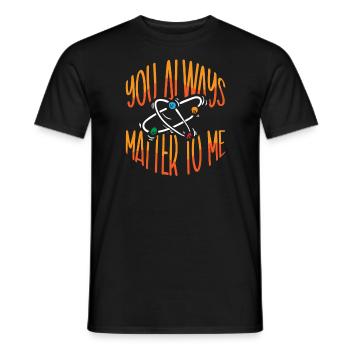 Chimie Science Physique Recherche Nerd Humour - T-shirt homme - noir - Devant - AI Model Male 178 light (178cm)