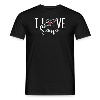 Chimie Science Physique Recherche - T-shirt homme - noir - Devant - AI Model Male 178 light (178cm)