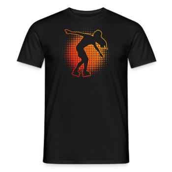 Patins à roulettes pour femmes Patins à roulettes Patins à roulettes - T-shirt homme - noir - Devant - AI Model Male 178 light (178cm)