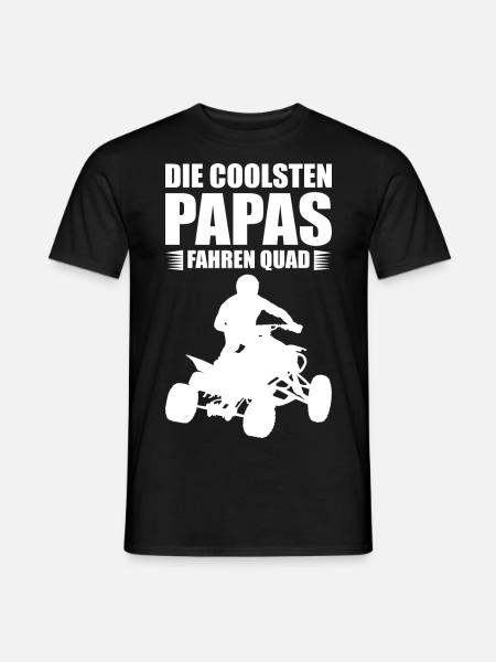 Quadfahrer Geschenkidee Quadfahren Quad ATV - Männer T-Shirt - Schwarz