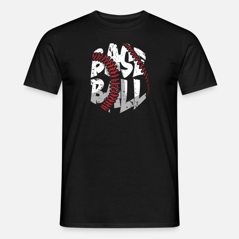 Baseball present home run baseball player athlete - Men’s T-shirt - black