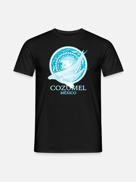 Buckelwale Cozumel Mexiko - Männer T-Shirt - Schwarz