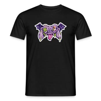 Monster Joystick Controller Gamer - Men's T-Shirt - black - Front - AI Model Male 178 light (178cm)
