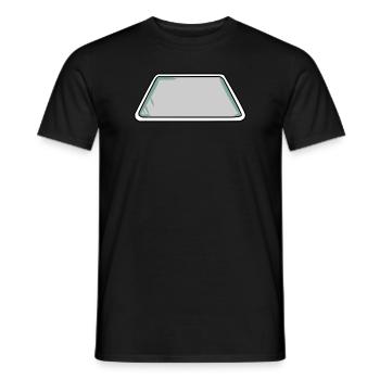 Backbleche - Männer T-Shirt - Schwarz - Vorne - AI Model Male 178 light (178cm)