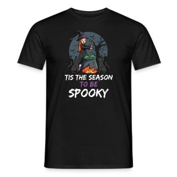 Witch - Men's T-Shirt - black - Front - AI Model Male 178 light (178cm)