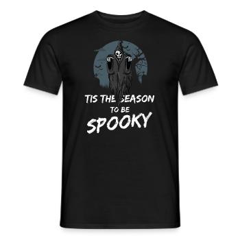 The Grim Reaper - Men's T-Shirt - black - Front - AI Model Male 178 light (178cm)