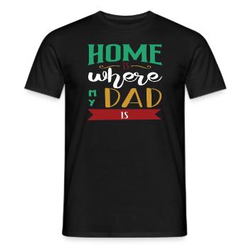Fête des Pères - T-shirt homme - noir - Devant - AI Model Male 178 light (178cm)