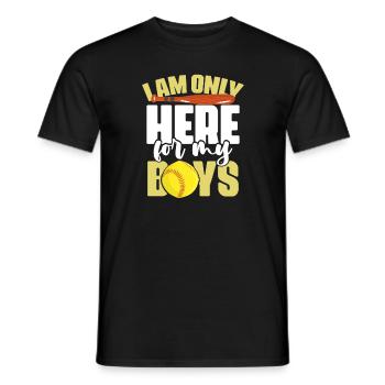 Sport Athleten Spieler Mutter Mutter Leben - Männer T-Shirt - Schwarz - Vorne - AI Model Male 178 light (178cm)