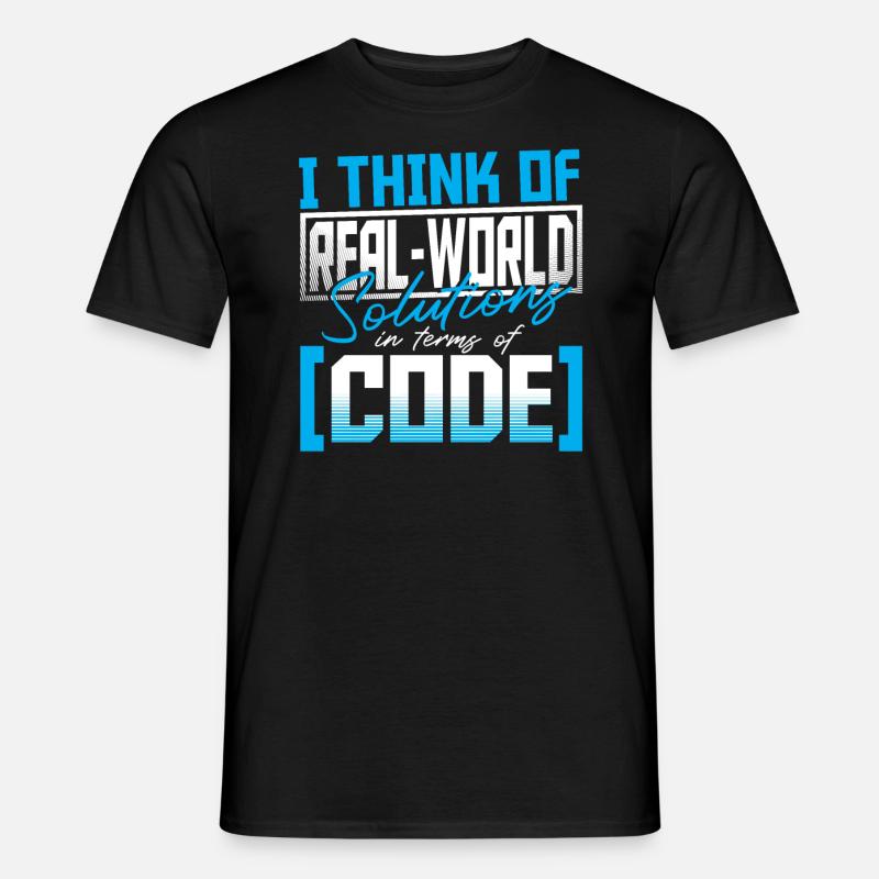 Développeur de logiciels Javascript - T-shirt homme - noir