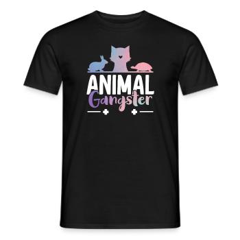 Tierärztin Tierarzt Tierschutz - Männer T-Shirt - Schwarz - Vorne - AI Model Male 178 light (178cm)