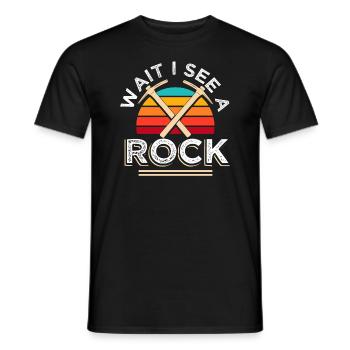 Geologe Gesteinssammler Geologie - Männer T-Shirt - Schwarz - Vorne - AI Model Male 178 light (178cm)
