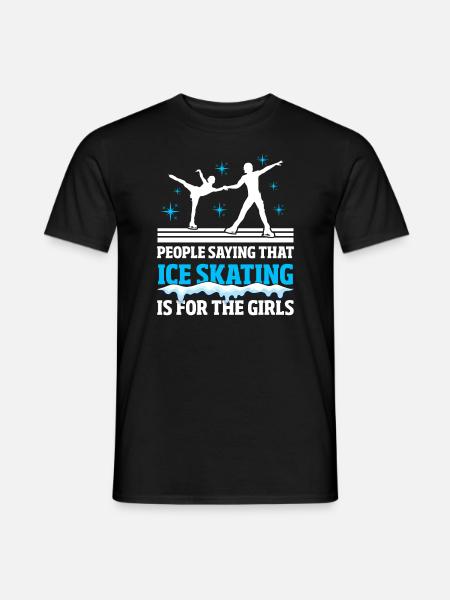 Speed skating - Men's T-Shirt - black