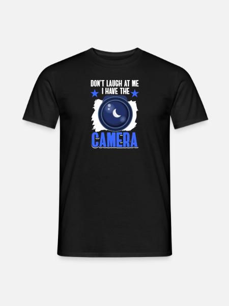 Camera Astrophotography Star Photographer - Men's T-Shirt - black