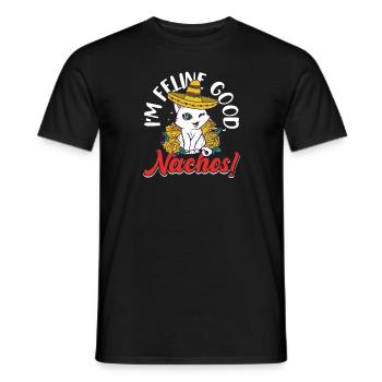 Haustier Mexiko Mexikanischer Hundeliebhaber Cinco - Männer T-Shirt - Schwarz - Vorne - AI Model Male 178 light (178cm)