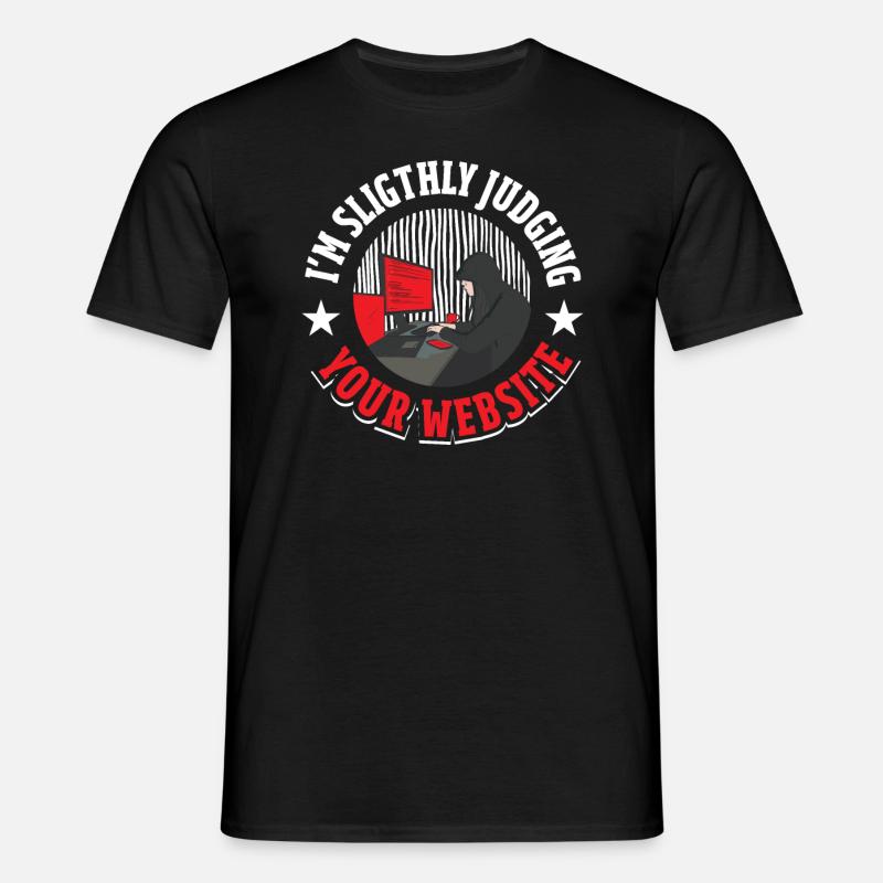 Software Developer Coder - Men's T-Shirt - black