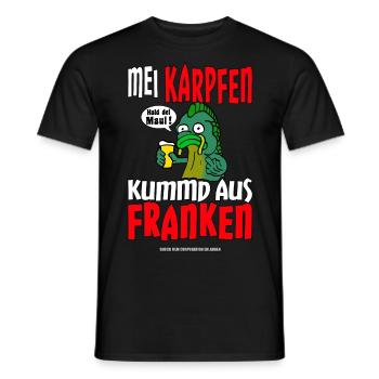 La Noche de las Carpas - Mei Karpfen - Männer T-Shirt - Schwarz - Vorne - AI Model Male 178 light (178cm)