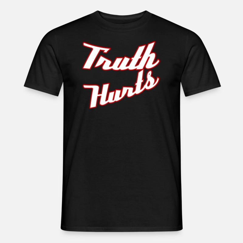 Truth huts - Men's T-shirt - black