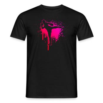 Thai Boxing Thai Boxer Men Thai Boxing Women - Men's T-Shirt - black - Front - AI Model Male 178 light (178cm)