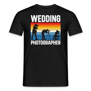 Photographie Caméra Image Photographe - T-shirt homme - noir - Devant - AI Model Male 178 light (178cm)