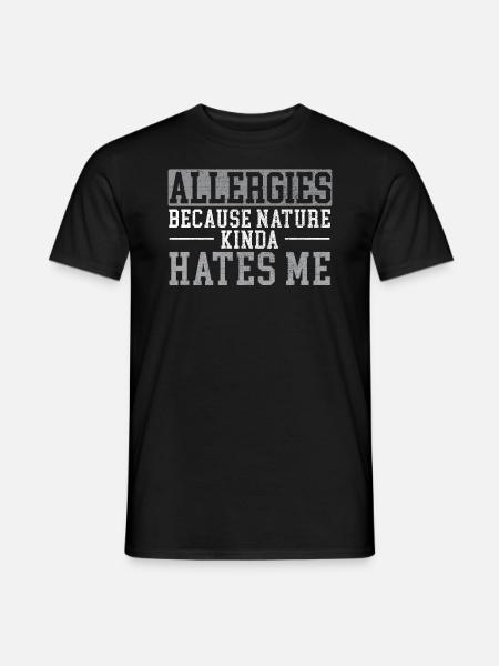Asthma Awareness Breathing Wheezing Asthma Warrior - Men's T-Shirt - black