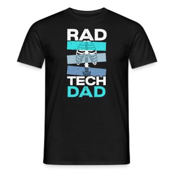 Rad Tech Röntgenradiologie Radiologe Radiologe - Männer T-Shirt - Schwarz - Vorne - AI Model Male 178 light (178cm)
