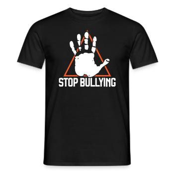 Stop Bullying Kindness Anti Bullying Orange Day - Men's T-Shirt - black - Front - AI Model Male 178 light (178cm)