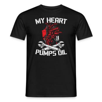 Les mécaniciens diesel ont de plus gros outils Mécanicien automobile - T-shirt homme - noir - Devant - AI Model Male 178 light (178cm)