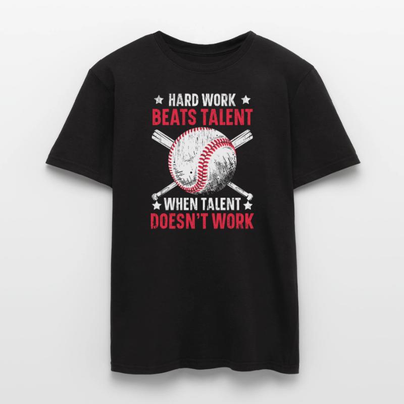 Hard Work Beats Talent When Talent Doesn't Work Men's T-Shirt