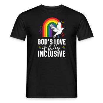 Gay Rights Rainbow Pride LGBTQ Gay Pride Parade - Männer T-Shirt - Schwarz - Vorne - AI Model Male 178 light (178cm)