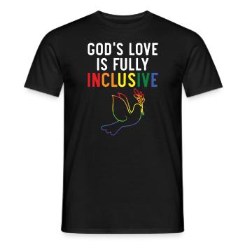Gay Rights Rainbow Pride LGBTQ Gay Pride Parade - Männer T-Shirt - Schwarz - Vorne - AI Model Male 178 light (178cm)