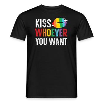 Gay Rights Rainbow Pride LGBTQ Gay Pride Parade - Männer T-Shirt - Schwarz - Vorne - AI Model Male 178 light (178cm)