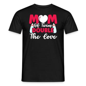 Maternité Maman Meilleure maman de tous les temps Mama Fête des mères - T-shirt homme - noir - Devant - AI Model Male 178 light (178cm)