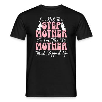 Maternité Maman Meilleure maman de tous les temps Mama Fête des mères - T-shirt homme - noir - Devant - AI Model Male 178 light (178cm)
