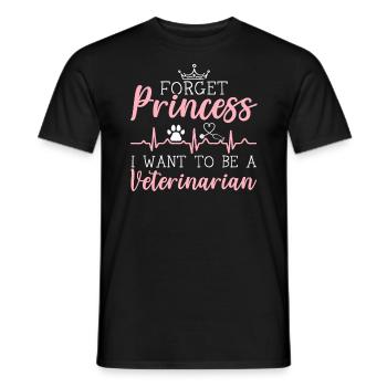 Animal Whisperer Veterinarian Animal Doctor Vet - Men's T-Shirt - black - Front - AI Model Male 178 light (178cm)